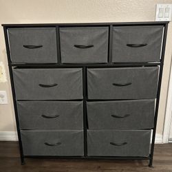 Dresser With Cloth Drawers
