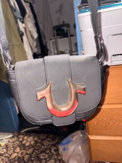 True Religion mini flap crossbody bag