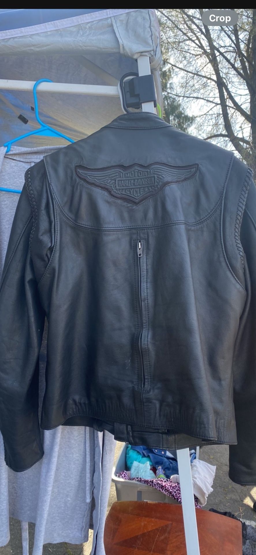 Women’s large Harley leather Riding Jacket
