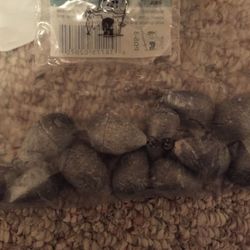 12 Fishing Sinkers by Water Gremlin / Dipsey Swivel / 1 3/4 size