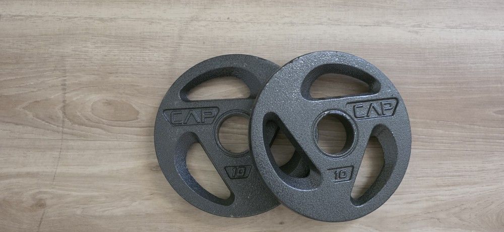 10lb X2 CAP Olympic Weights