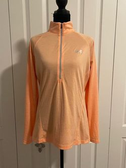 orange quarter zip