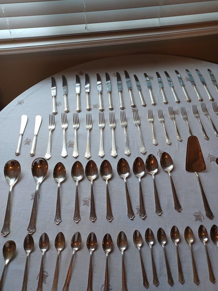 64 PIECE GENSE GAB SWEDISH EXTRA PLATED NICKEL SILVER PLATE IMANS ALP