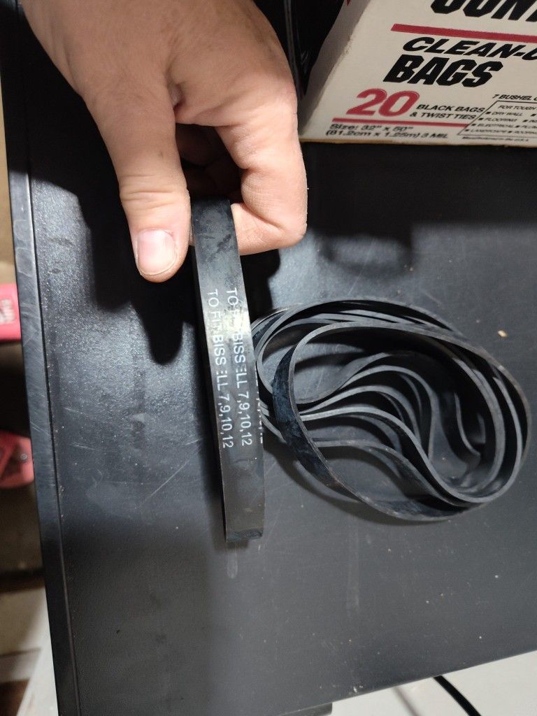 Bissell Upright Vacuum Belts 5.00 Ea