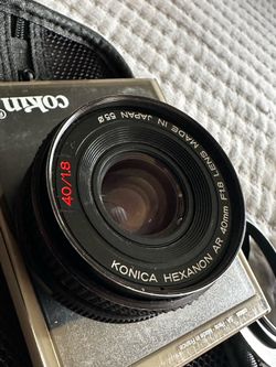 Konica 40mm 1.8 vintage lens