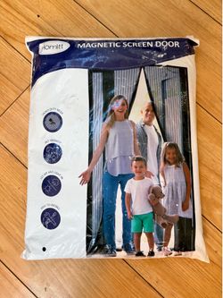 Magnetic screen door brand new in bag
