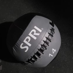 14lbs medicine weight  ball