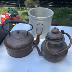 Old Copper Kettles