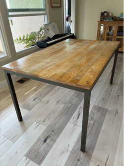 West Elm table + chairs