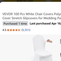 Spandex Chair Covers.. 