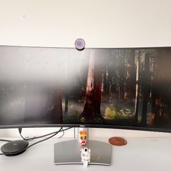 34 Inch Dell Curved Monitor