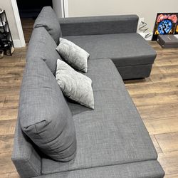 Sectional Couch with interior storage