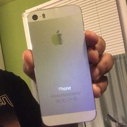 iPhone 5s Silver/White 