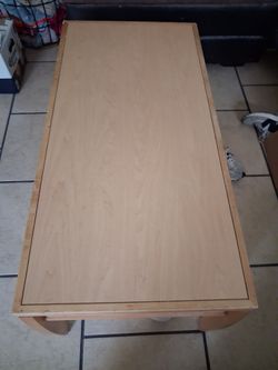 Solid wood coffee table