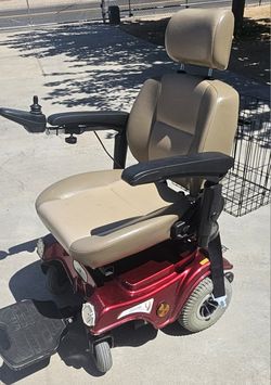 Motorized electric scooter.