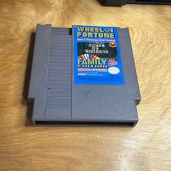 Nintendo NES - Wheel Of Fortune 