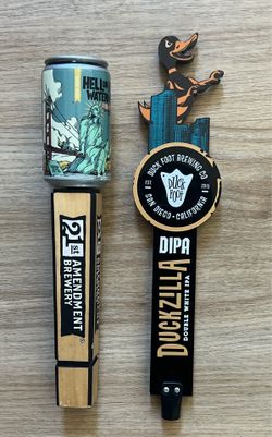 San Diego Craft Beer Tap Handles