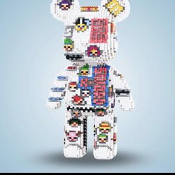 BNIB Teddy Blocks Ghost Skulls Bear Building Set