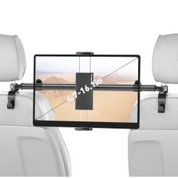 New Car Tablet Holder Mount for iPad: Headrest Tablet Stand for Car Back Seat
