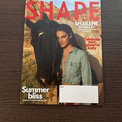 SHAPE Magazine - July/ August 2021 with Shailene Woodley on the cover 