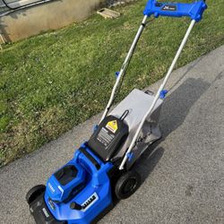 Kobalt 24-volt, 16-in Push Battery Walk Mower