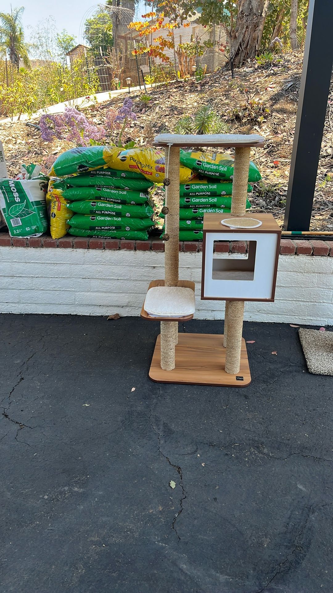 Cat Tower By Vesper 48”H x 24” W