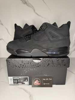 Brand New Jordan 4 Black Cat Size 10M