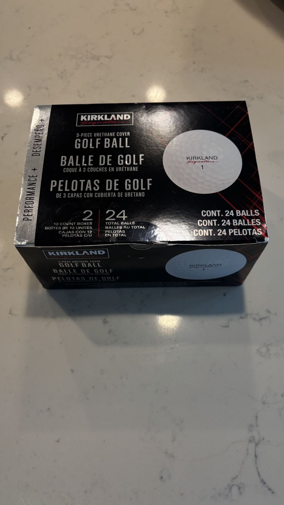 Kirkland Signature V3.0 Golf Ball, 2-dozen