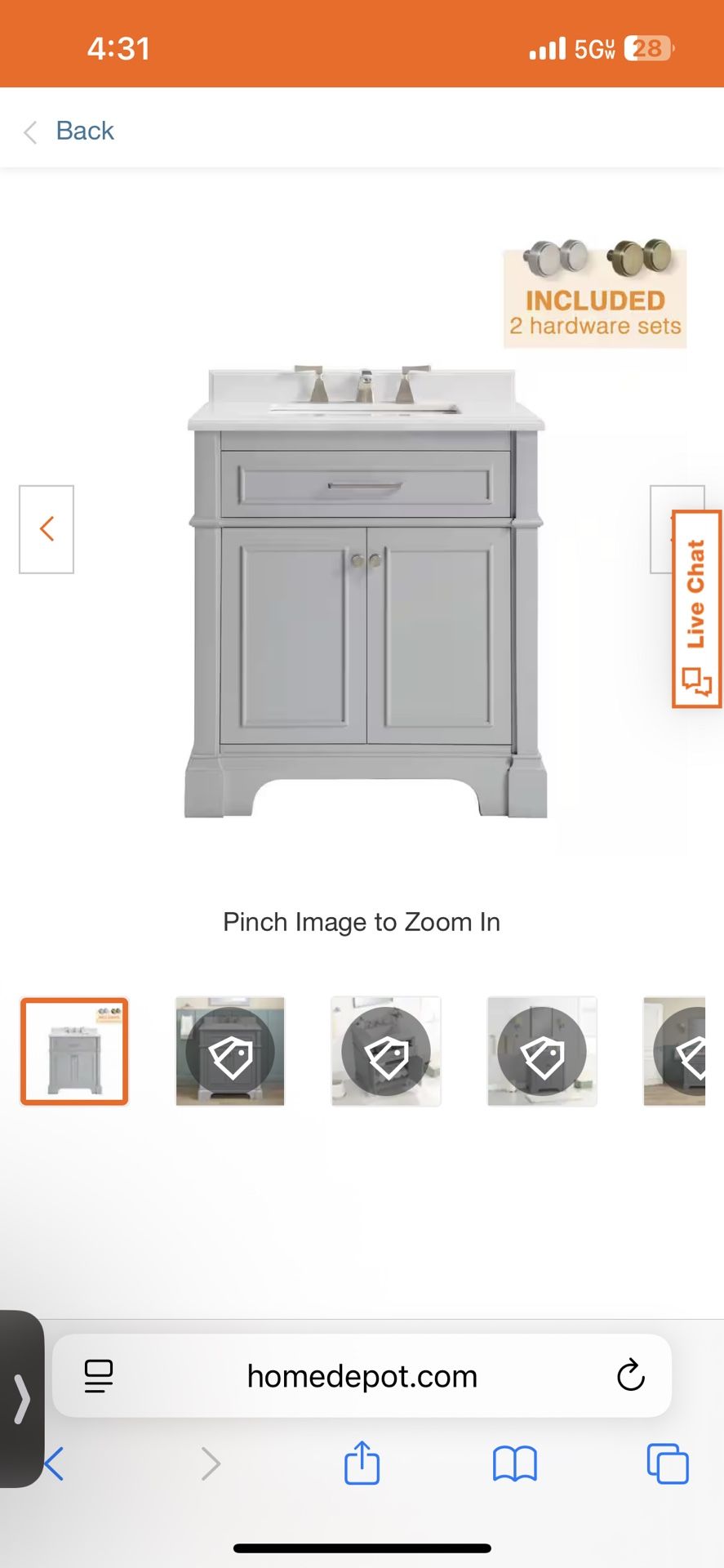 Cabinet Still In The Box