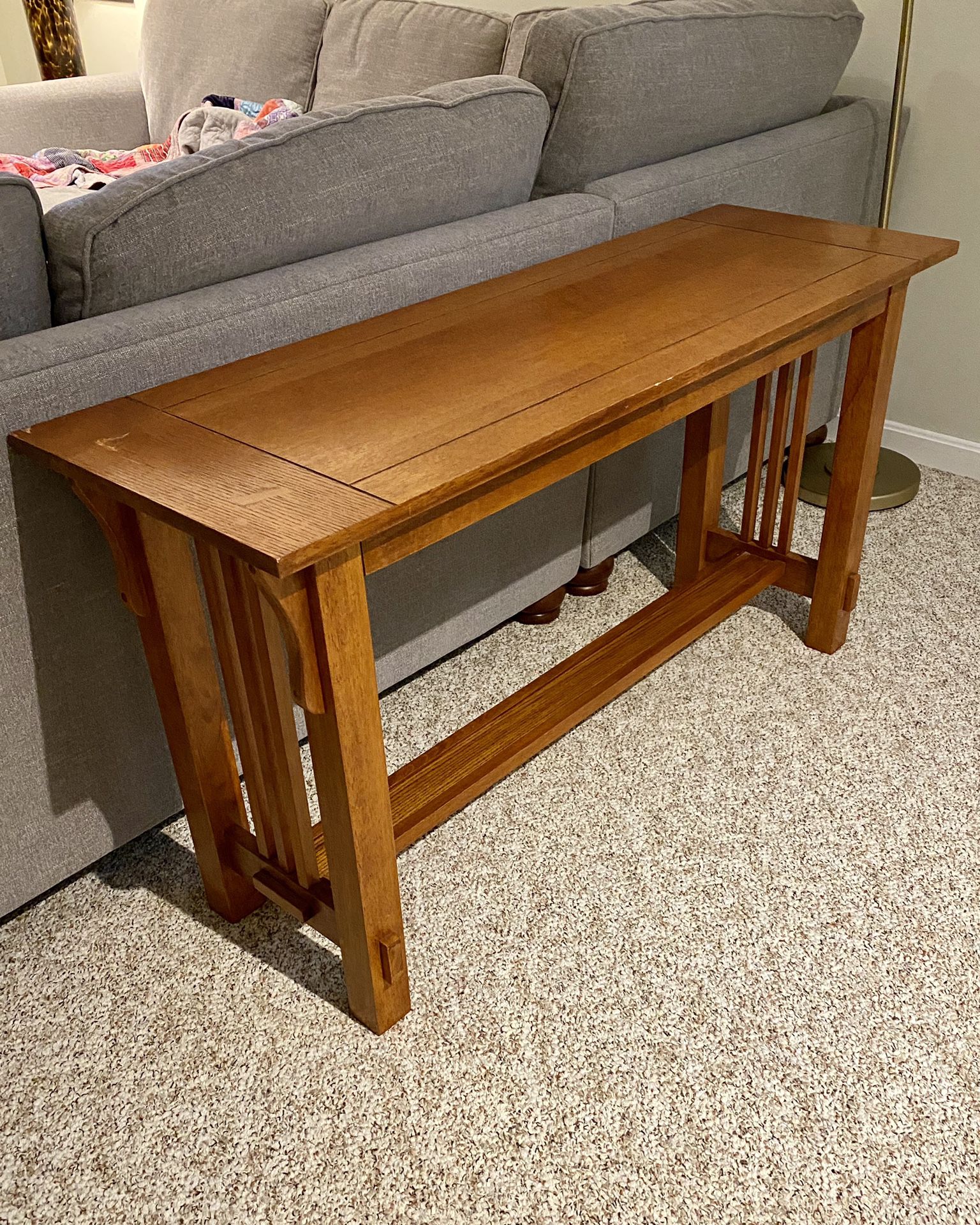 Sofa Console Table (solid wood)