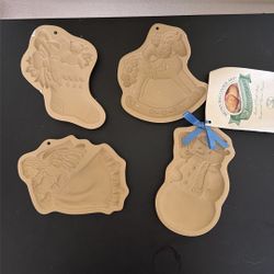 Bundle 2 Brown Bag Cookie Paper Art Molds