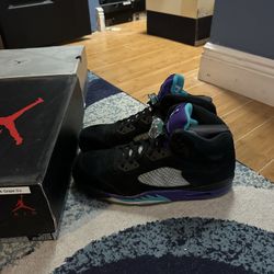 Jordan Black grape 5 Size 13