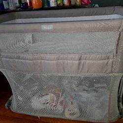 Kidsclub BC102 Baby Bedside Bassinet - Grey.