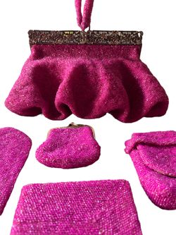1950’s Hot Pink Bag & Accessories