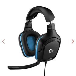 Logitech G432 Wired Gaming Headset, 7.1 Surround Sound, DTS Headphone:X 2.0