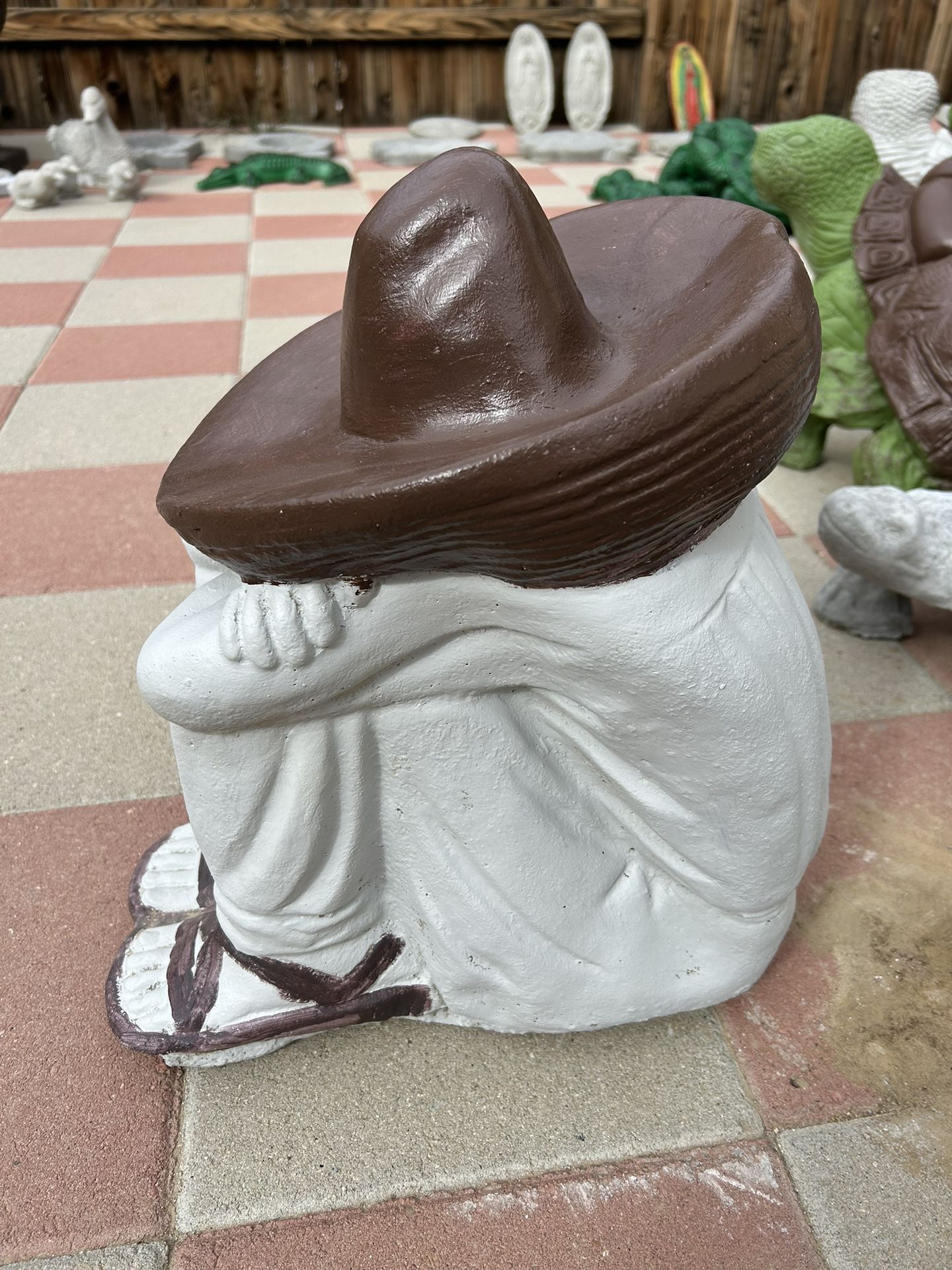 New Pancho Made Out Of Cement Perfect Gift