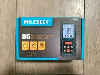 Mileseey D5 Professional Laser Distance Meter 70m - Open Box, Never Used