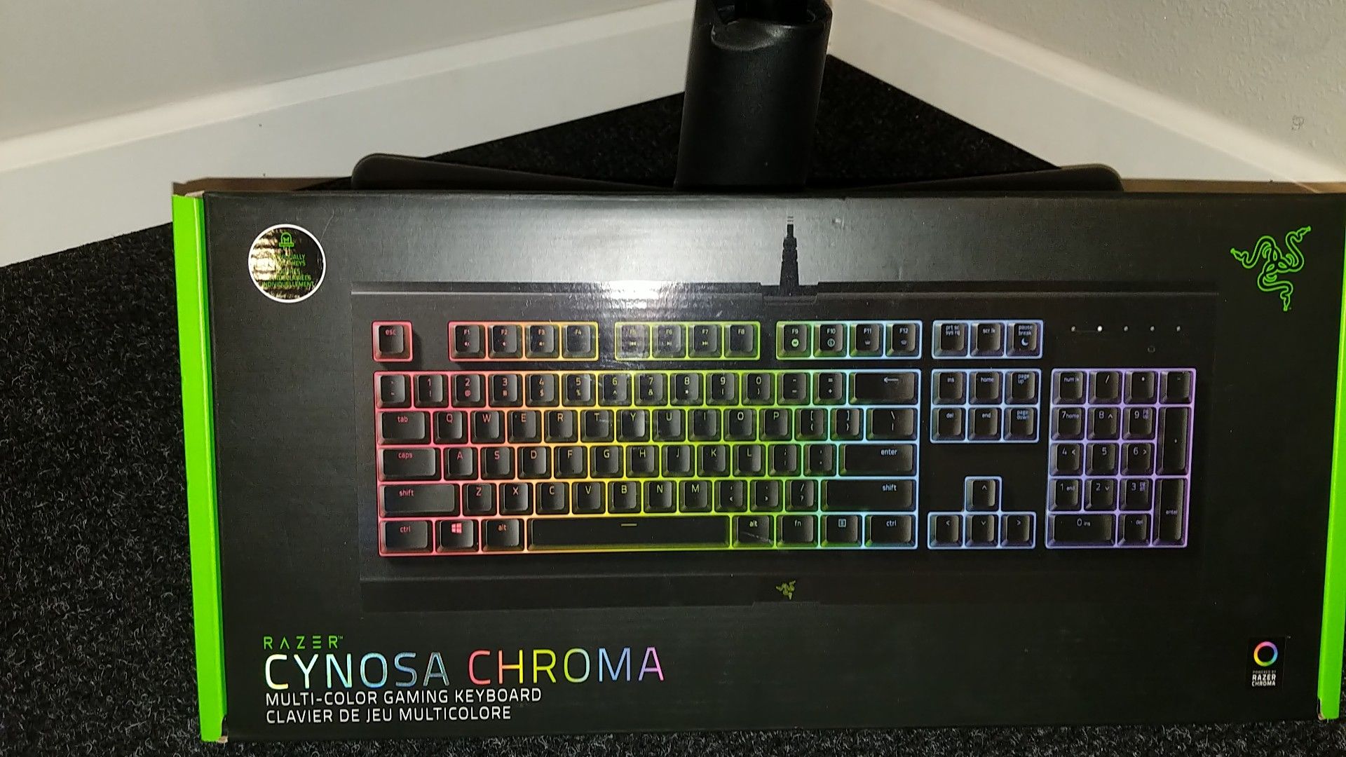 Razor cynosa chroma multicolor gaming keyboard