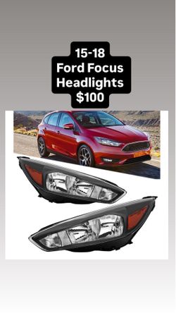 15-18 Ford Focus Headlights $100