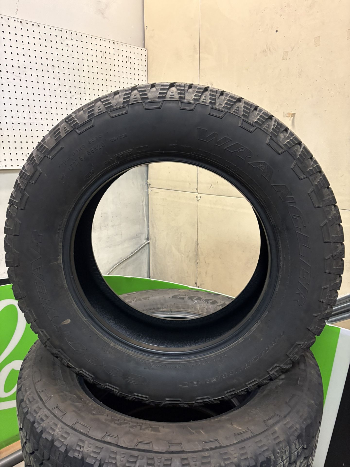 (4) Goodyear Wrangler LT275/65R20 Trailrunner AT