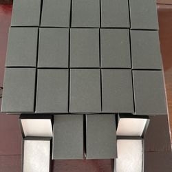 Matte Black Jewelry Boxes (50 Count)