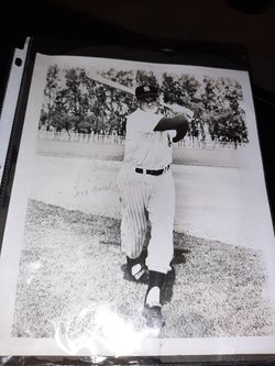 Yankees signed picture authentic Rare early photographs advertising Cars trucks stores New York original Seal lithograph Miller