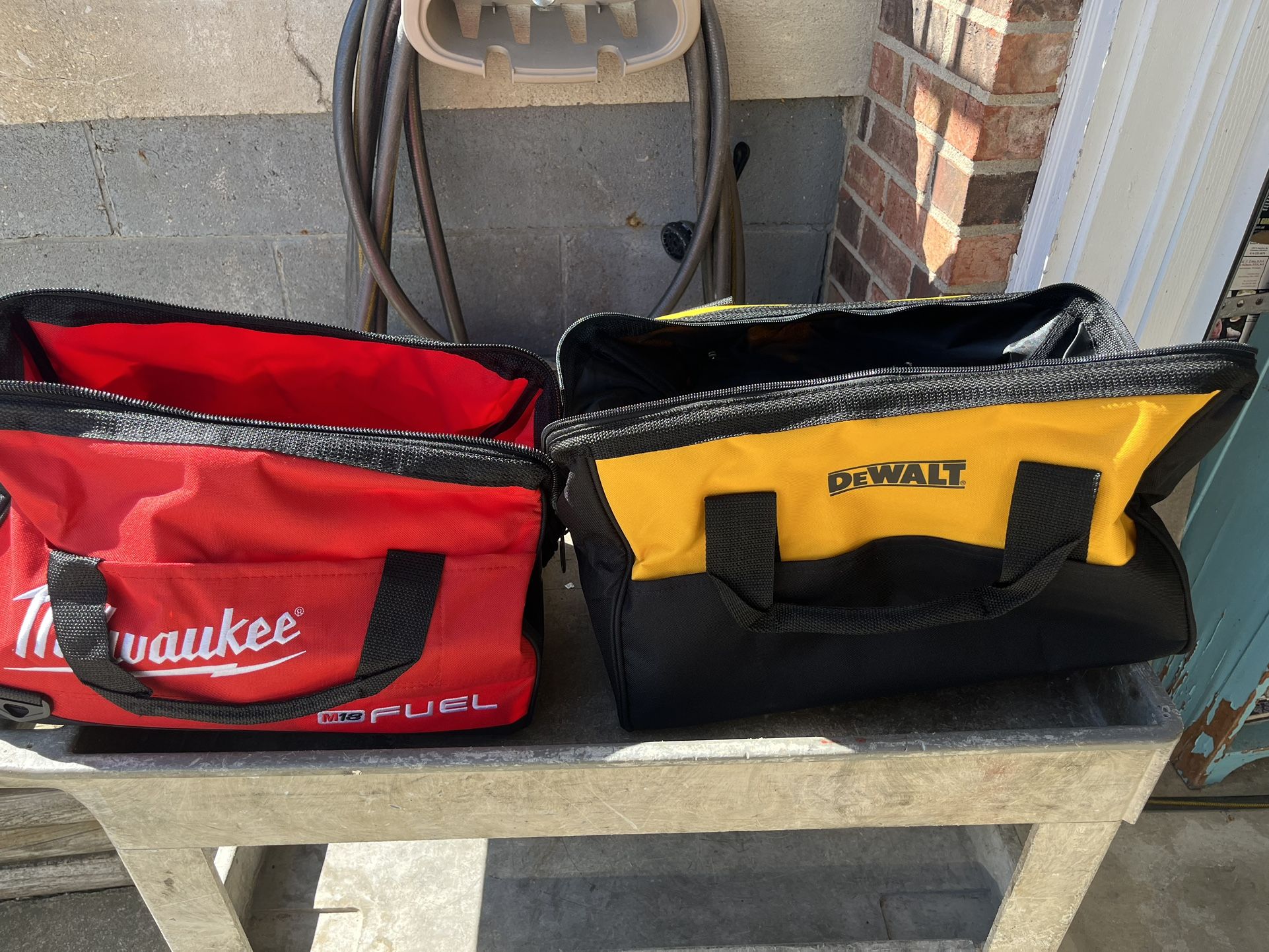 Milwaukee And Dewalt Bags