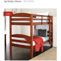 Twin Over Twin Bunk Beds 