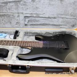 Sterling by Music Man John Petrucci JP70 7-String Electric Guitar Stealth Black