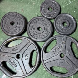 35 lbs of Weight Plates