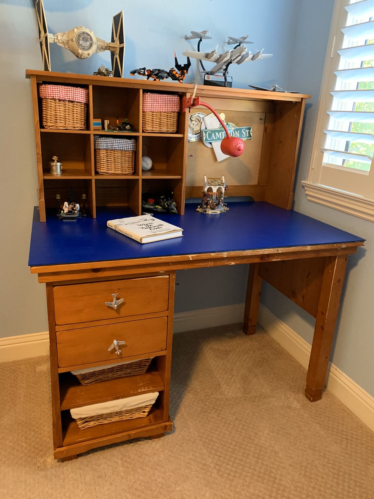 Pottery Barn boys desk