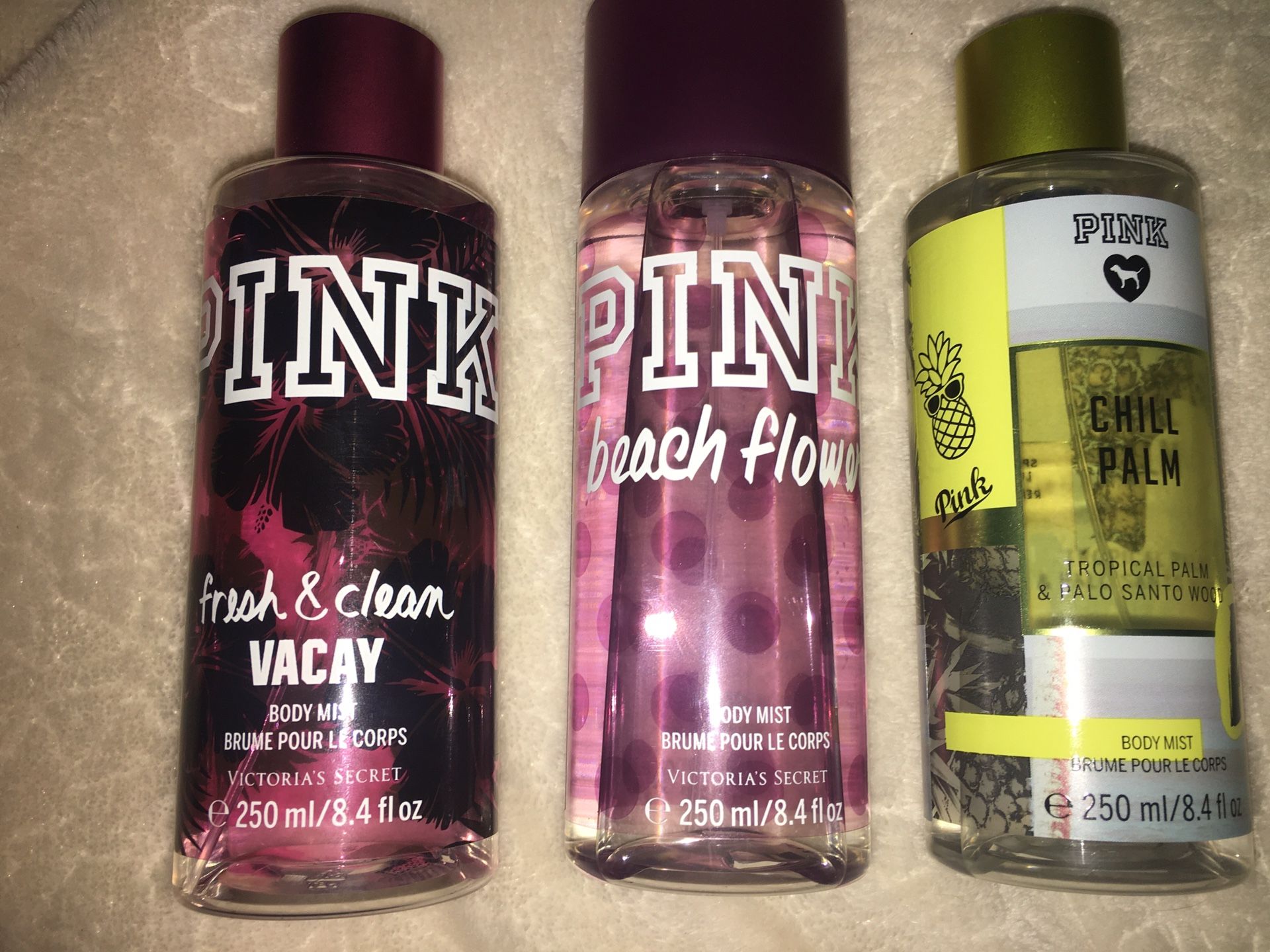 VS pink perfumes