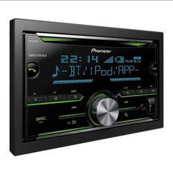 Pioneer FH-X730BT Double Din Stereo with Built-in Bluetooth USB and Aux