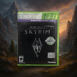Sealed! NEW! Skyrim Xbox 360 – Platinum Edition (Unopened)